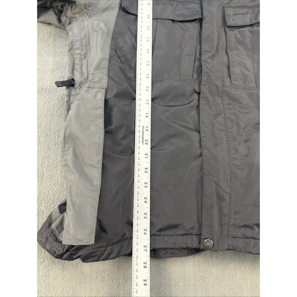 The North Face Men Vintage Black Hyvent Jacket + Puffer Liner Combo Sz. Medium